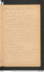 Seite 97, Tagebuch "Diluvium | Getzersdorf | Statzendorf | Willendorf | Mießling-Tal | Höhlen in Kremstal" (NHMW-PRAE-BBB-04)